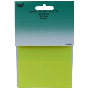 Selbstklebende Ausbesserungs-Patches Reflex Gelb 10x20cm - 1 Stk