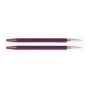 KnitPro Zing austauschbare Rundstricknadeln Aluminium 13cm 6.00mm / US