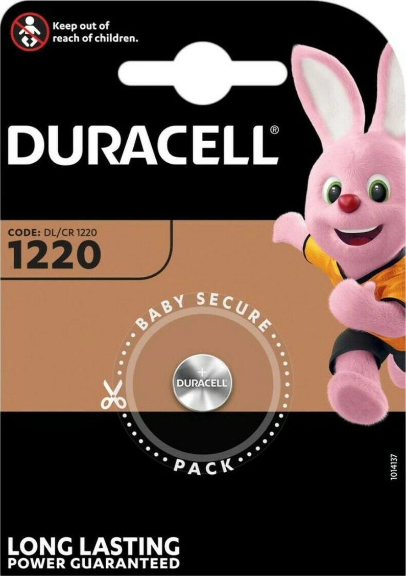 Duracell CR1220 Knopfzellenbatterie