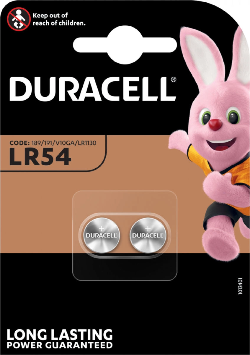 Duracell LR54 Knopfzellenbatterien (2)