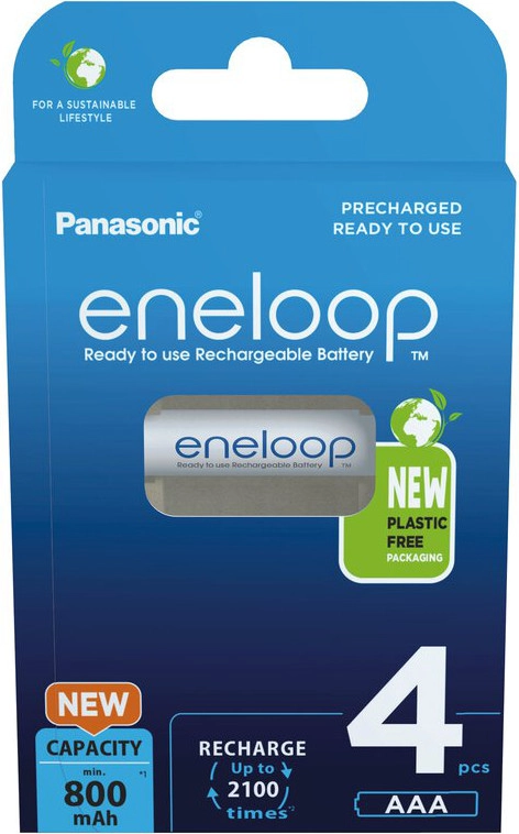 Panasonic Eneloop AAA-Batterien (4)
