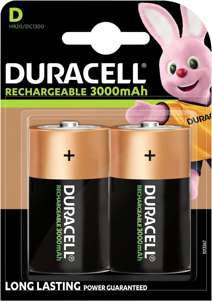 Wiederaufladbare D-Batterien von Duracell (2)