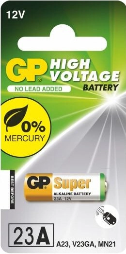 GP Super 23A (MN21) 12 Volt Batterie