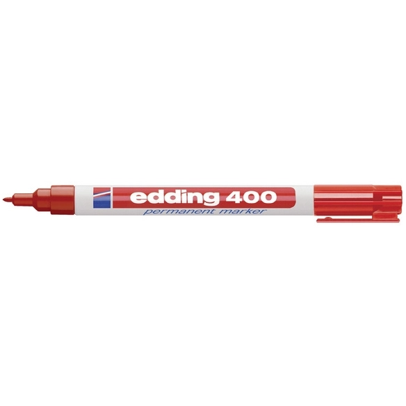 Edding 400 Permanentmarker 1 mm rund rot