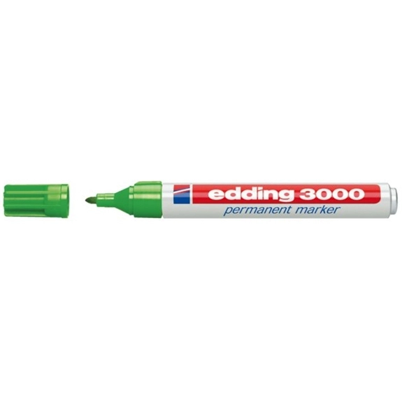 Edding 3000 Permanentmarker 1,5-3mm rund hellgrün