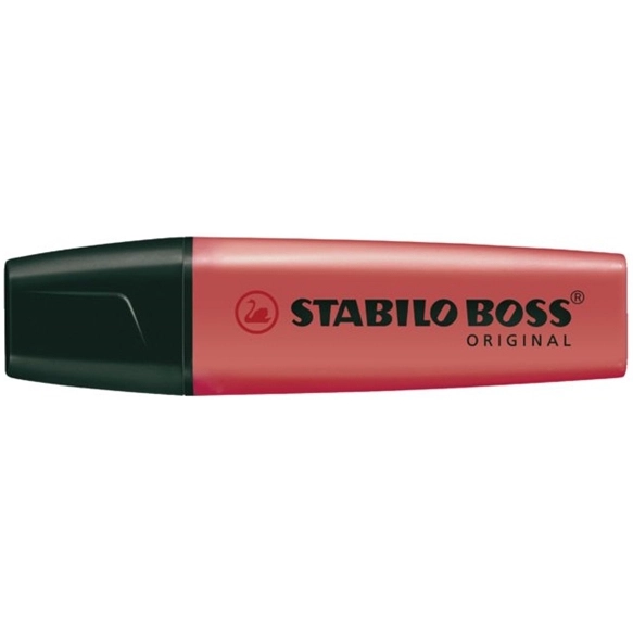 Stabilo Boss Textmarker rot