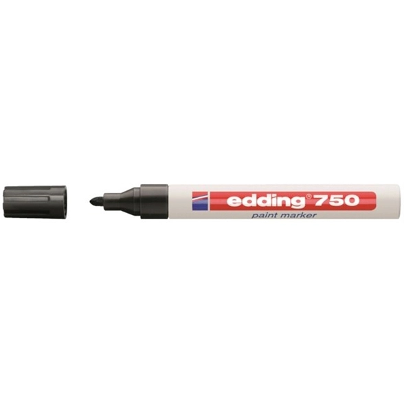 Edding 750 Lackmarker 2-4mm rund schwarz