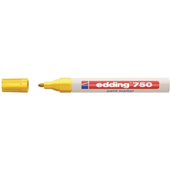 Edding 750 Lackmarker 2-4mm rund gelb