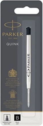 Parker Quink Kugelschreibermine schwarz breit