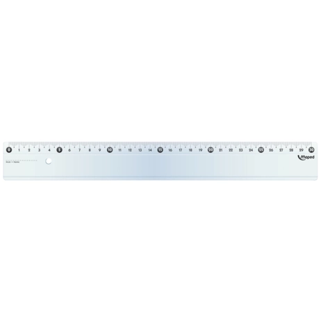 Lineal Maped Essentials 30 cm transparent