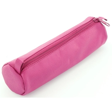 Alassio Federmäppchen aus echtem Leder rosa