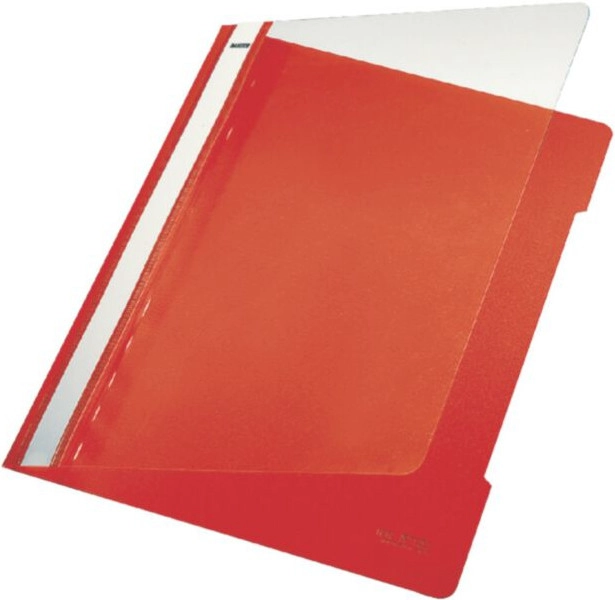 Roter Schnellhefter Leitz 4191 A4 PVC