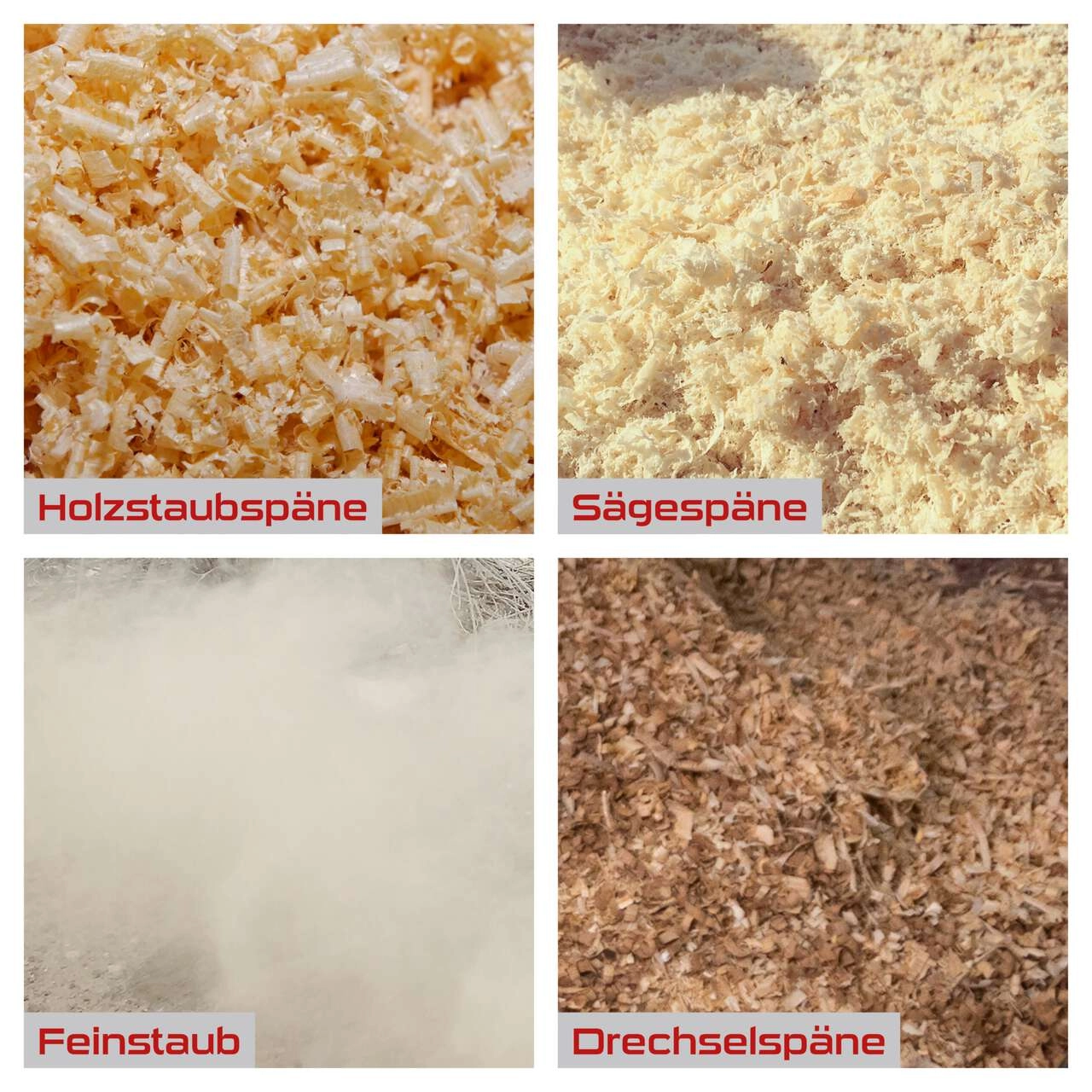 Absauganlage PX-AS-550 Practixx - 75L Volumen | 550W | Luftleistung 1150m3/h | 4-tlg Set + 5x Säcke