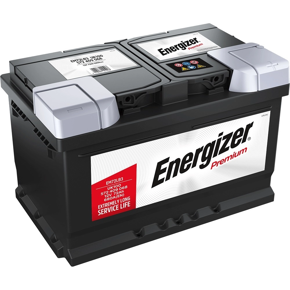 Premium 572409068I172 Autobatterien, EM72-LB3, 12 V 72 Ah 680 A