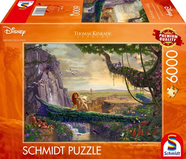 Puzzle Disney The Lion King, 6.000 Teile