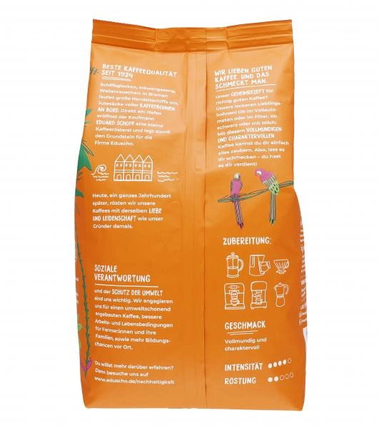 Eduscho Lieblingsbohnen vollmundig