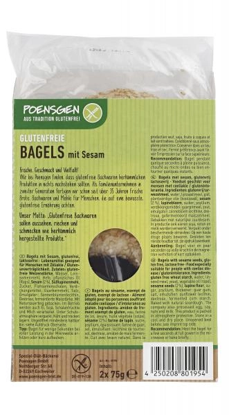 Poensgen Bagels mit Sesam