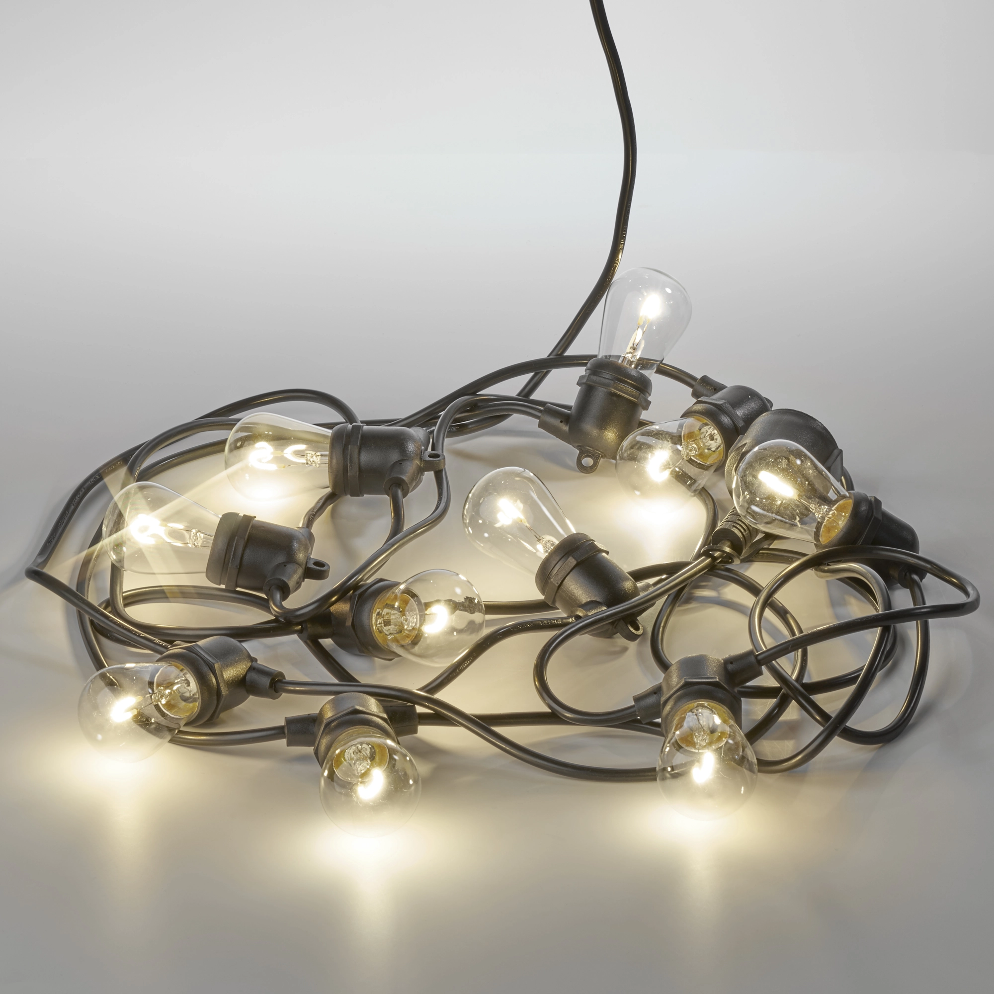 Festival Lichterkette 50 Meter Klar inkl. 65 LEDs