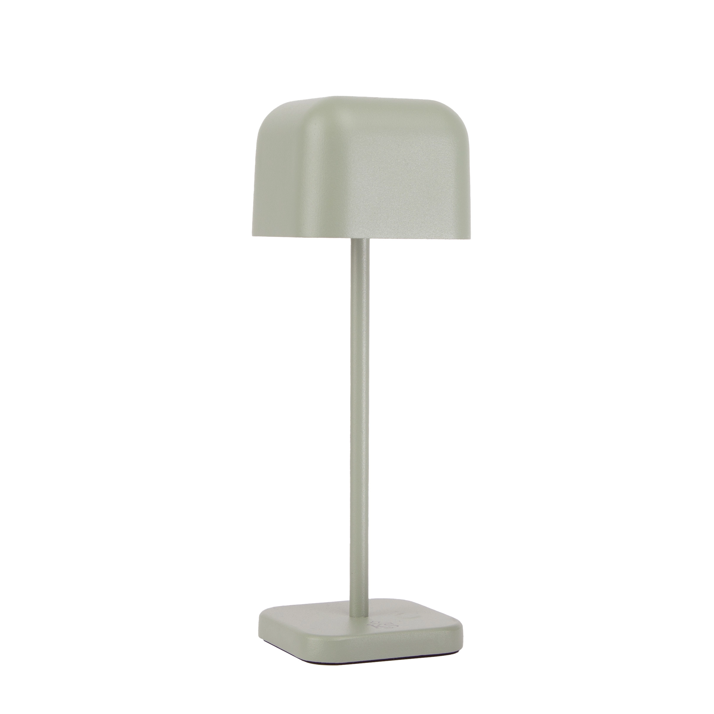 Cabo Tischlampe Matt Grün Grau Klein