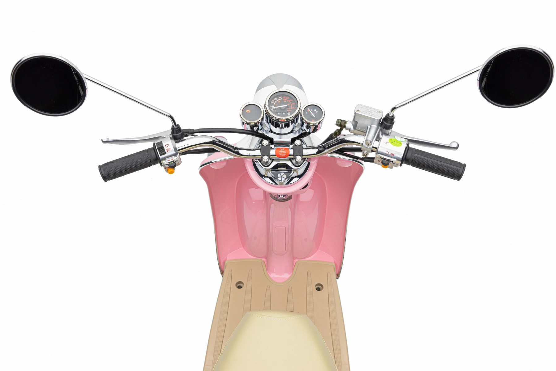 Nova Motors Retro Star 50 rosa-weiß 45km/h