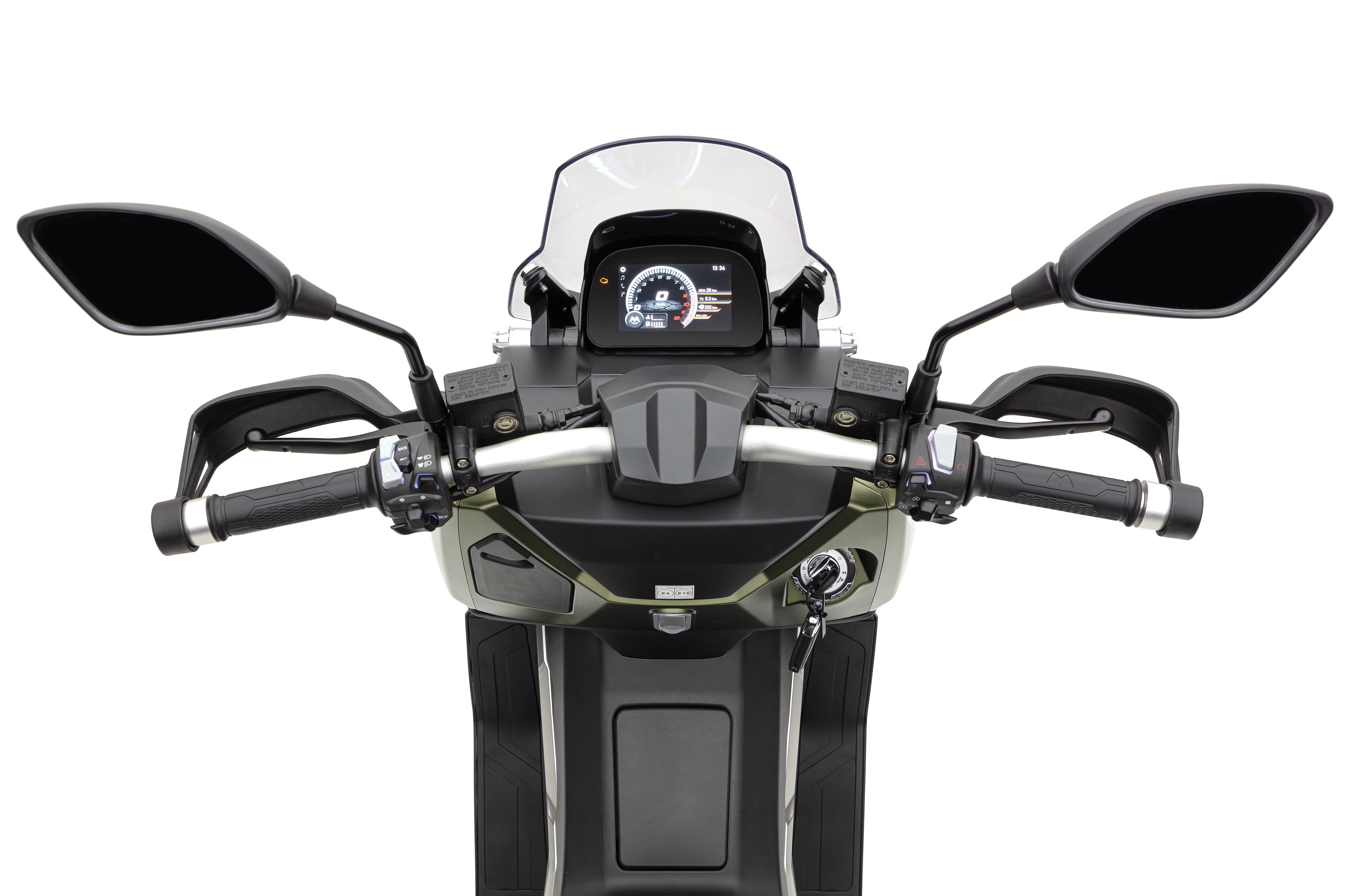 Nova Motors ADV 125 metallic grün 94 km/h ungedrosselt