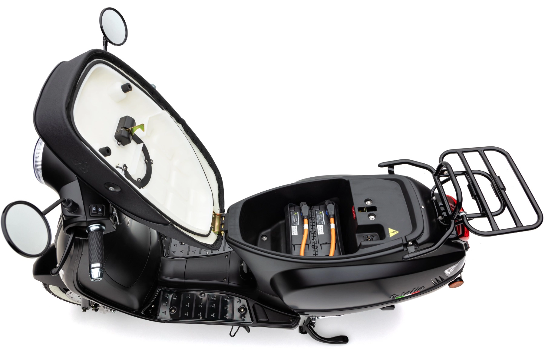 Inoa eTalia max mattschwarz 70km/h 2x Akkupack