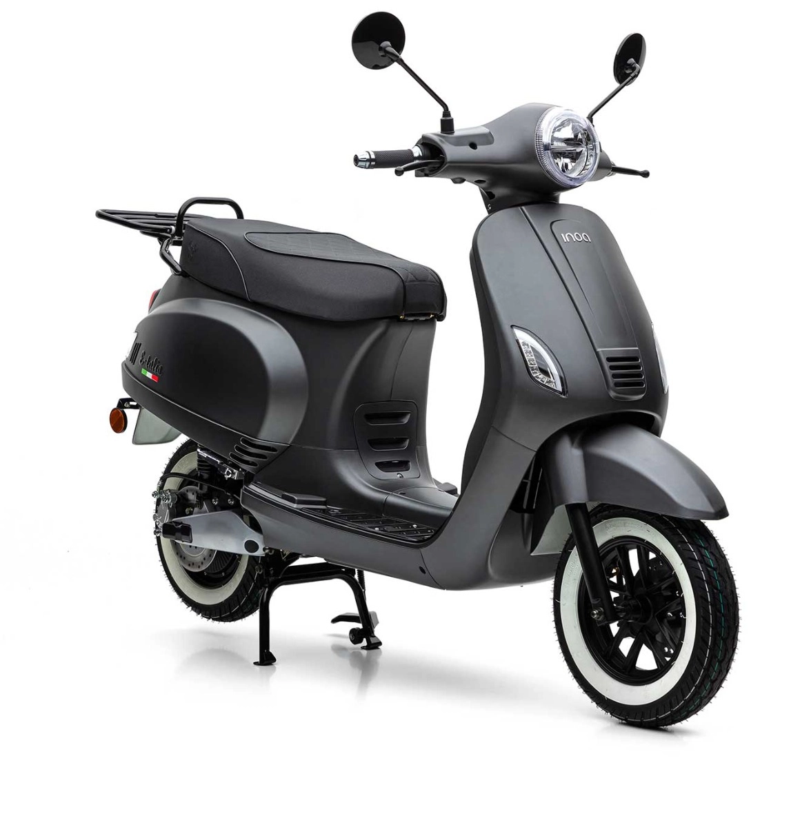 Inoa eTalia max mattgrau 70km/h 2x Akkupack