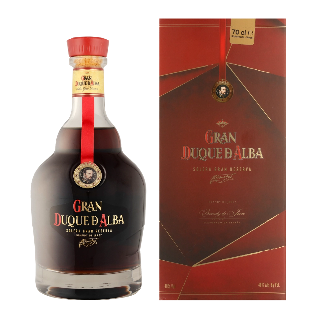 Gran Duque D&apos;Alba Solera Gran Reserva 70cl Brandy Geschenkverpackung