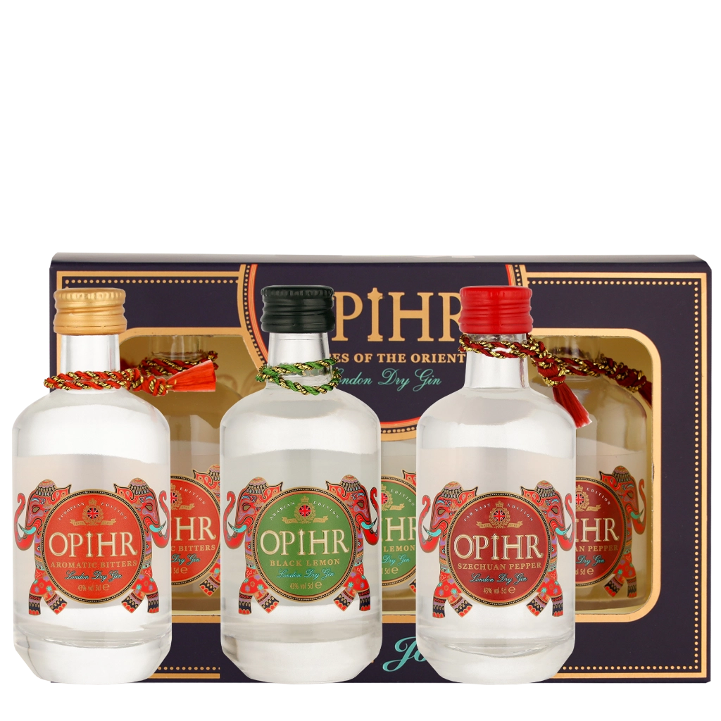 Opihr Gin Mixed Flavours Miniset (3X5Cl) 15cl