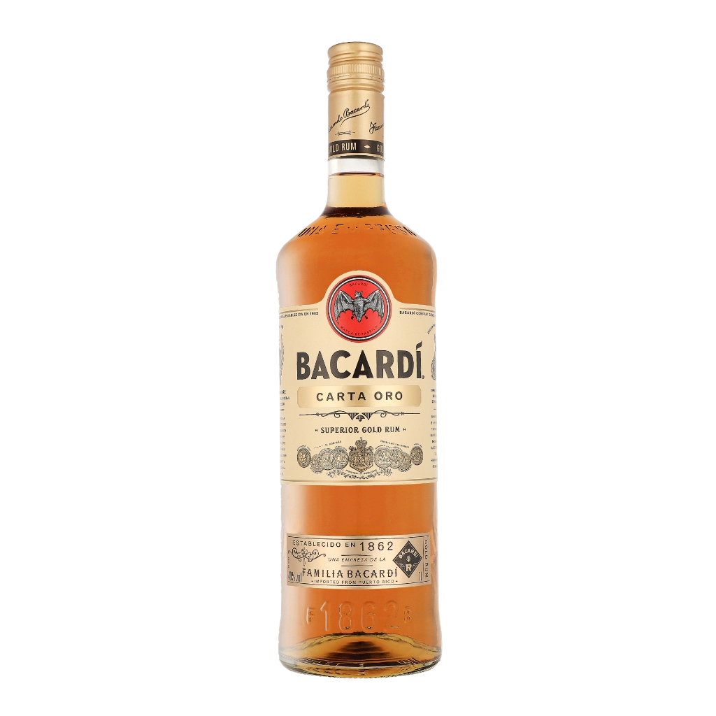 Bacardi Carta Oro 1ltr Rum