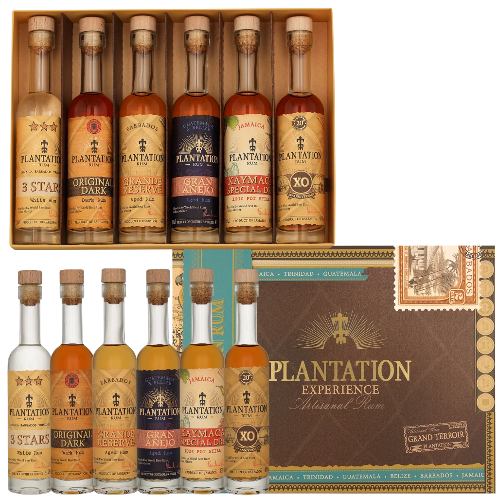 Plantation Experience Giftpack 60cl Rum Geschenkverpackung
