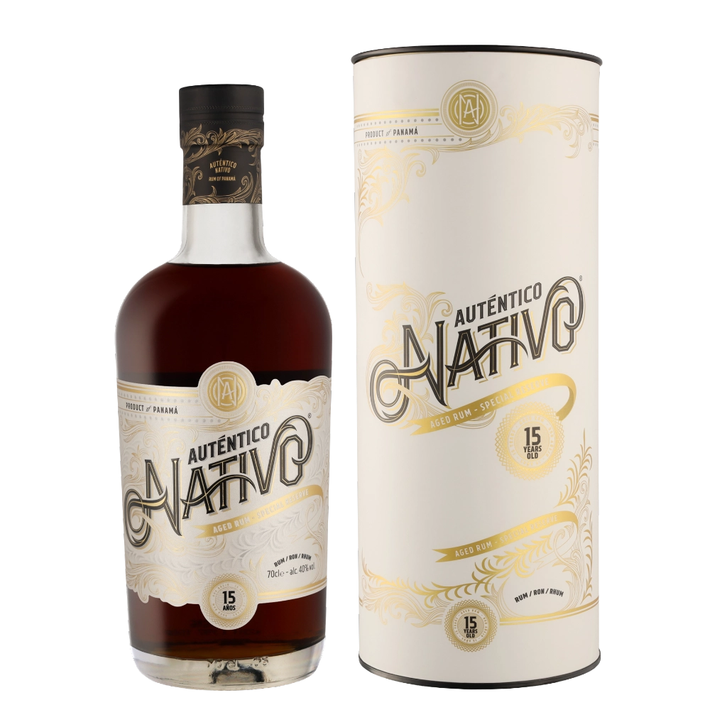 Autentico Nativo 15 Years 70cl Rum Geschenkverpackung