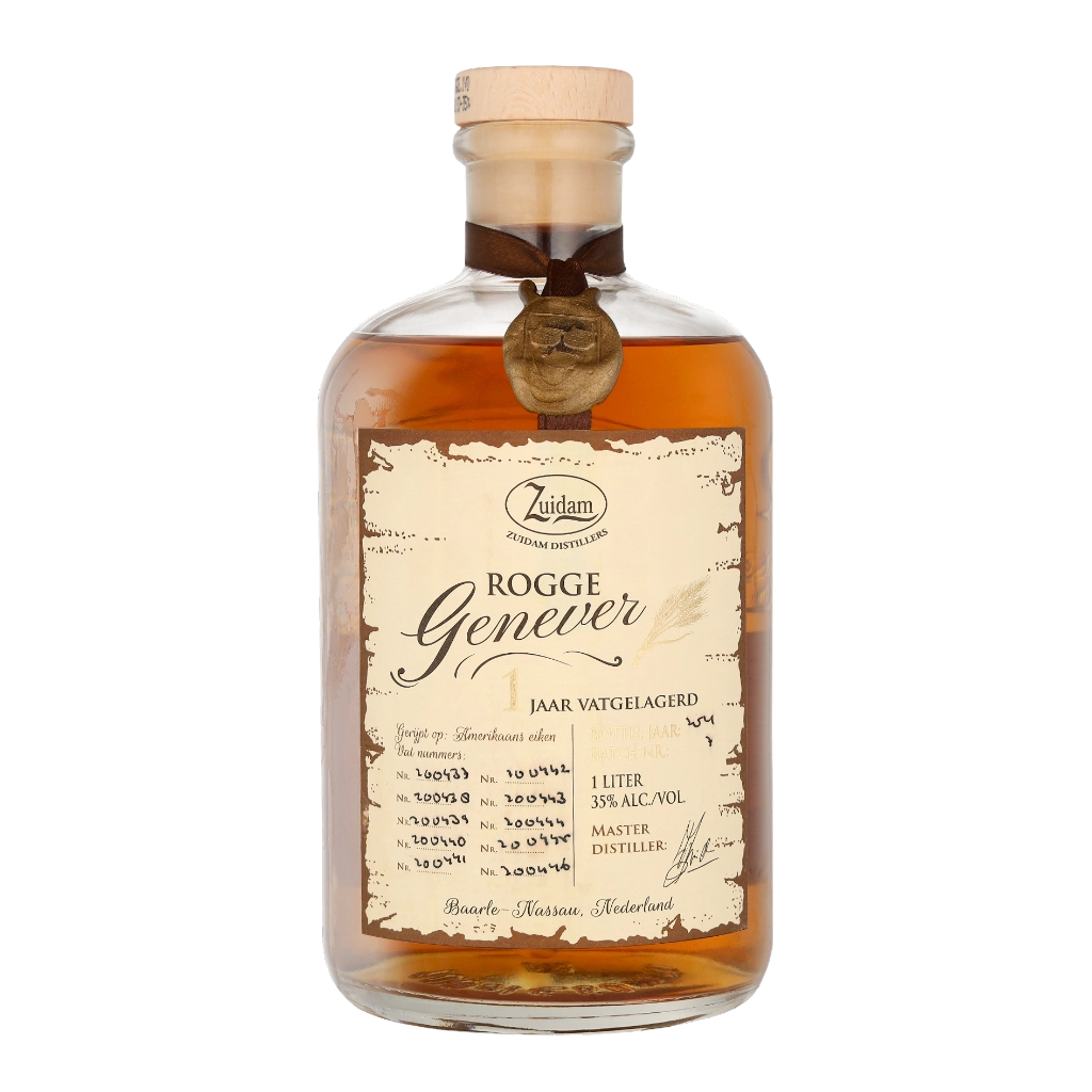 Zuidam Rogge Jenever 1ltr Genever