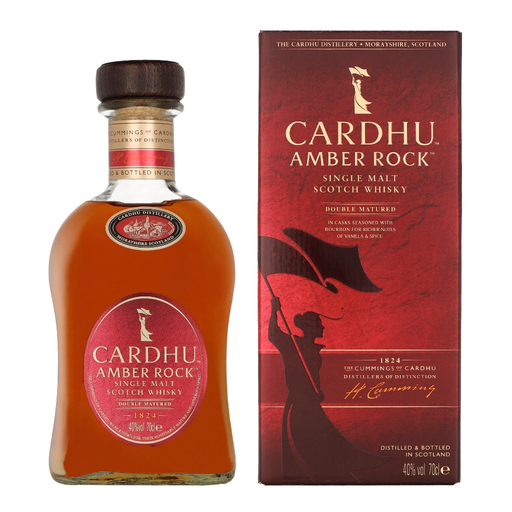 Cardhu Amber Rock 70cl Whisky Geschenkverpackung