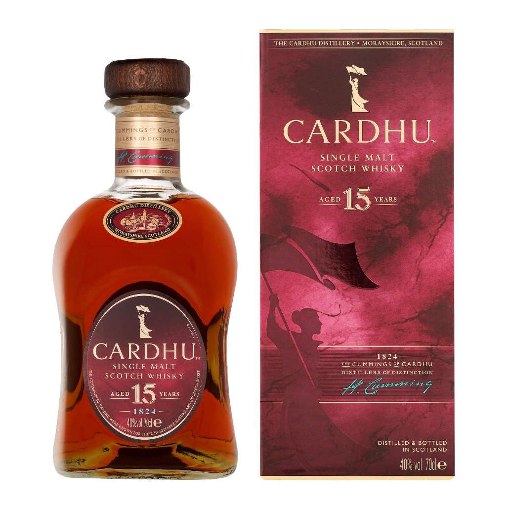 Cardhu 15 Years 70cl Whisky Geschenkverpackung