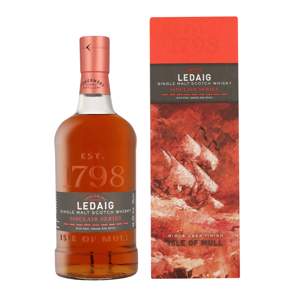 Ledaig Sinclair Series 70cl Whisky Geschenkverpackung