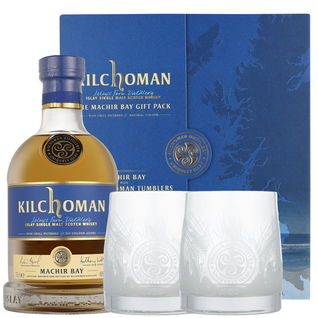 Kilchoman Machir Bay + 2 Tasting Gläser 70cl Whisky