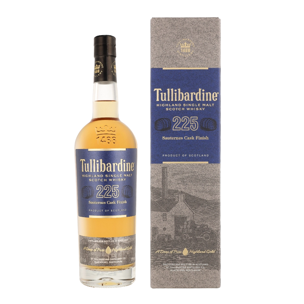 Tullibardine Sauternes Cask Finish 70cl Whisky Geschenkverpackung