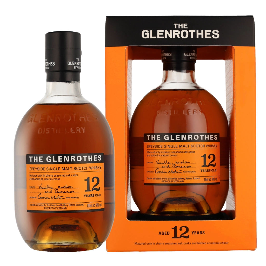 The Glenrothes 12 Years 70cl Whisky Geschenkverpackung