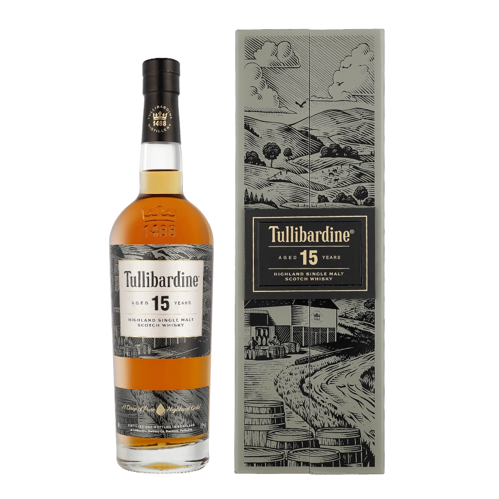 Tullibardine 15 Years 70cl Whisky Geschenkverpackung