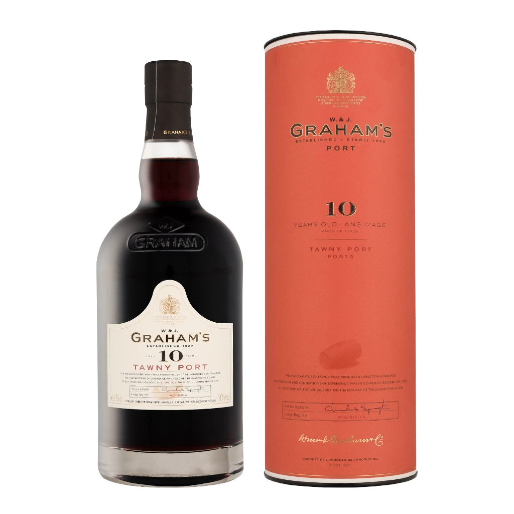 Graham&apos;s 10 Years Tawny Port 75cl Wein Geschenkverpackung