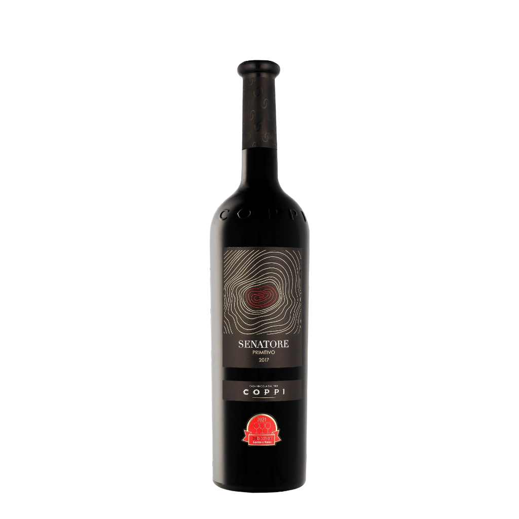 Coppi Senatore Primitivo 2017 75cl Wein