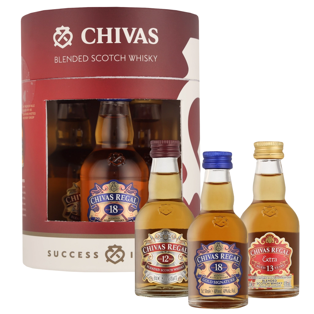 Chivas Regal Miniature Giftset 3 x 5cl Whisky