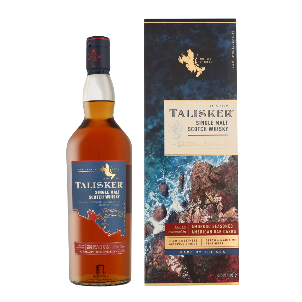 Talisker Distillers Edition 70cl Whisky Geschenkverpackung