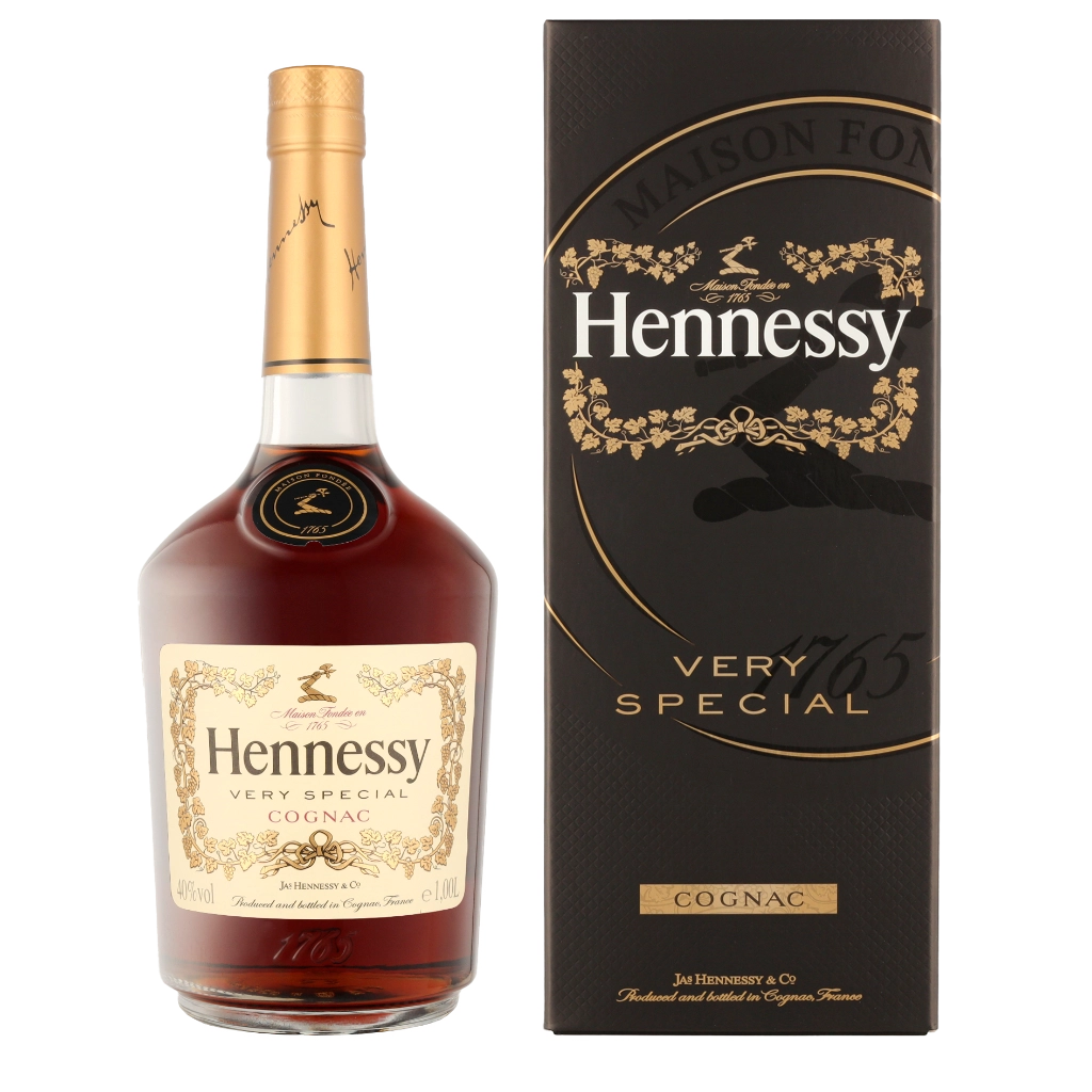 Hennessy VS 1ltr Cognac Geschenkverpackung