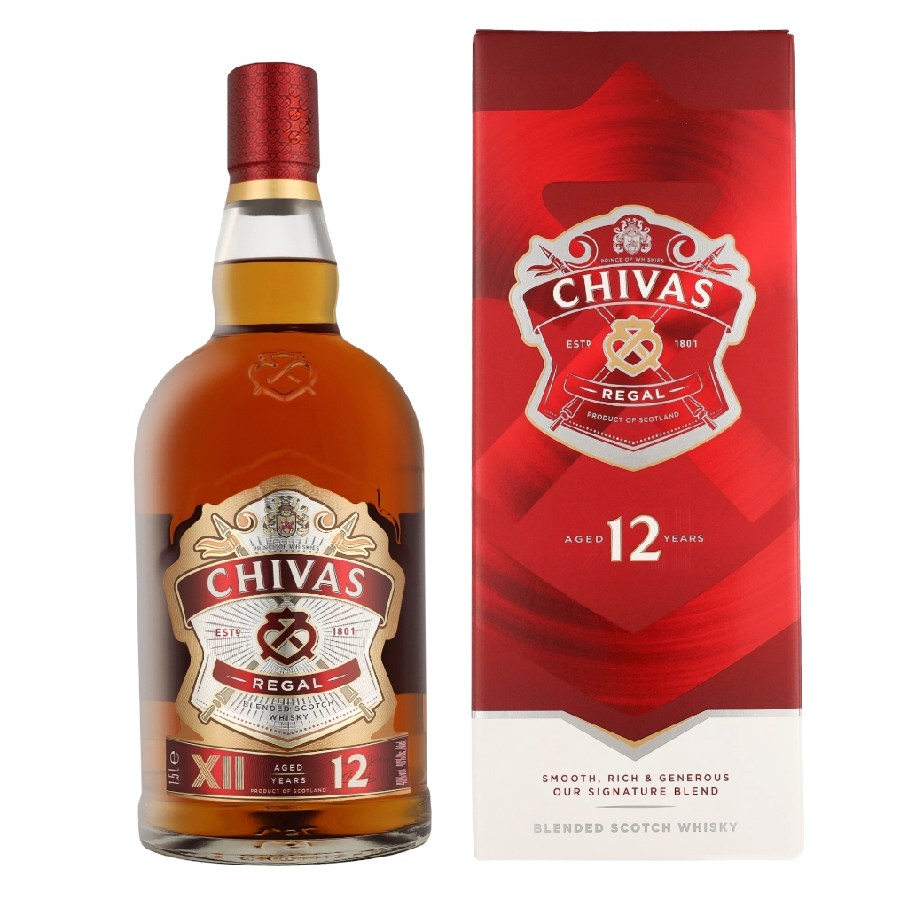 Chivas Regal 12 Years 1,5ltr Whisky Geschenkverpackung