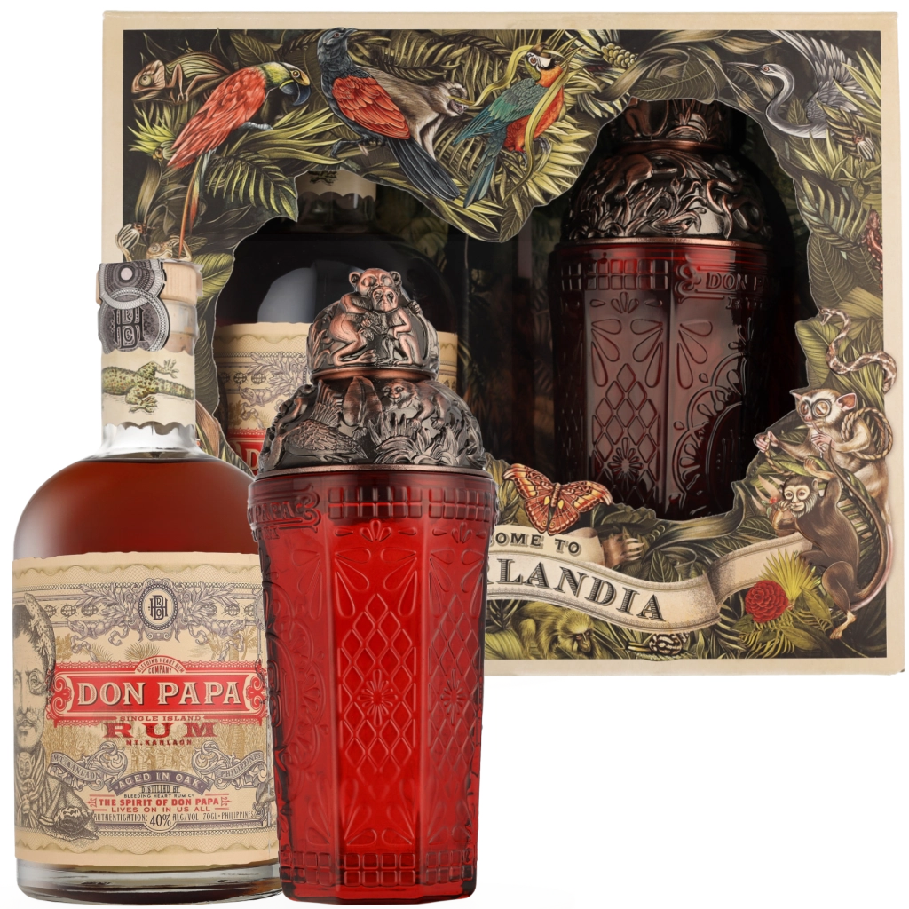 Don Papa Rum + Shaker 70cl