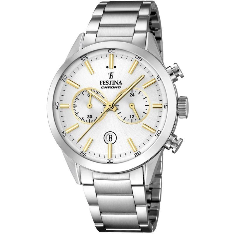 Festina F16826/D Chronograph Quarz Uhr Heren Uhr