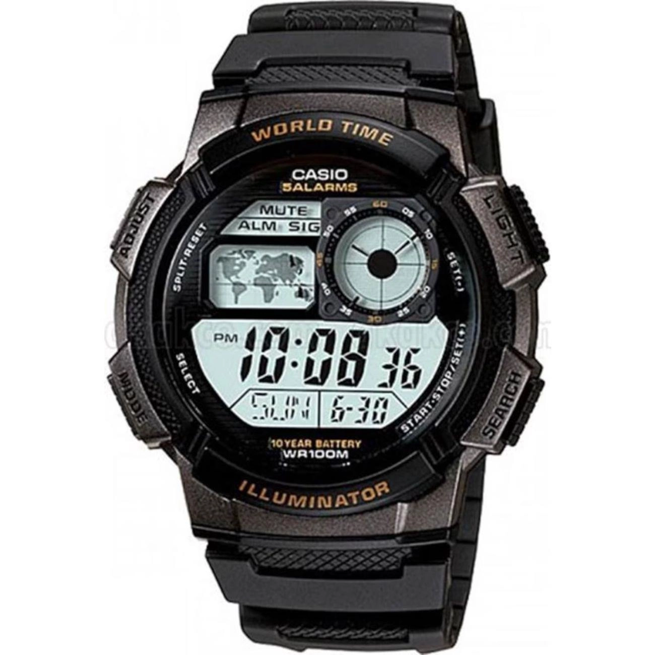 Casio AE-1000W-1AVDF Digitale Herrenuhr