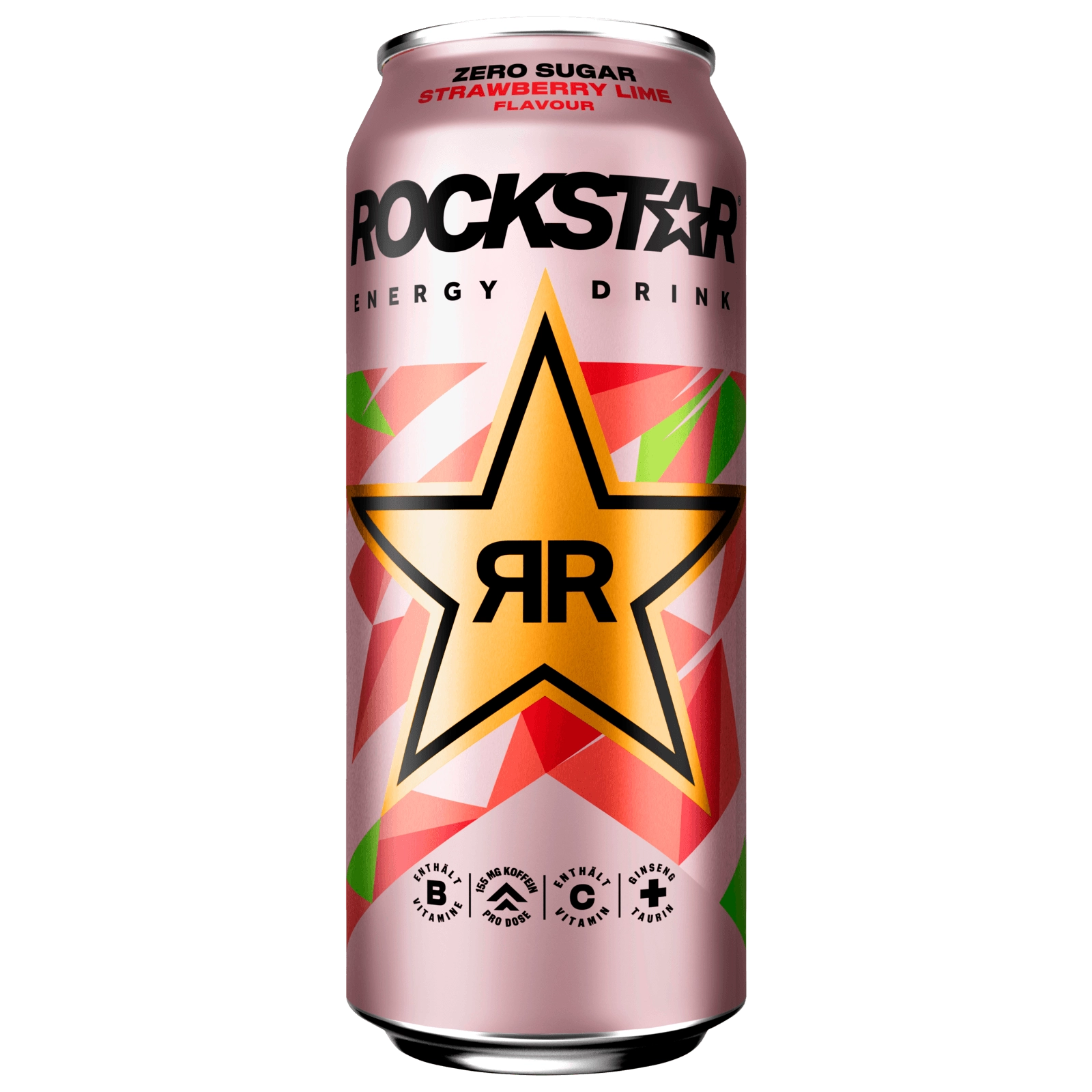Rockstar Energy Drink Strawberry Lime Zero Sugar 0,5l